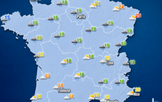 Ce dimanche 10 mai apporte de violents orages et de la grêle, suivis d'une forte chute des températures.