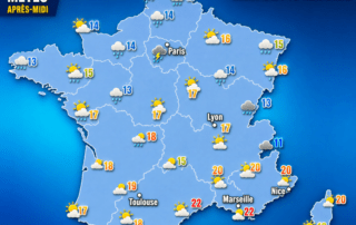 Ce mercredi 13 mai 2026 apporte pluie et fraîcheur. Le nord affronte des averses orageuses. Le sud-est et l'Atlantique gardent des éclaircies.