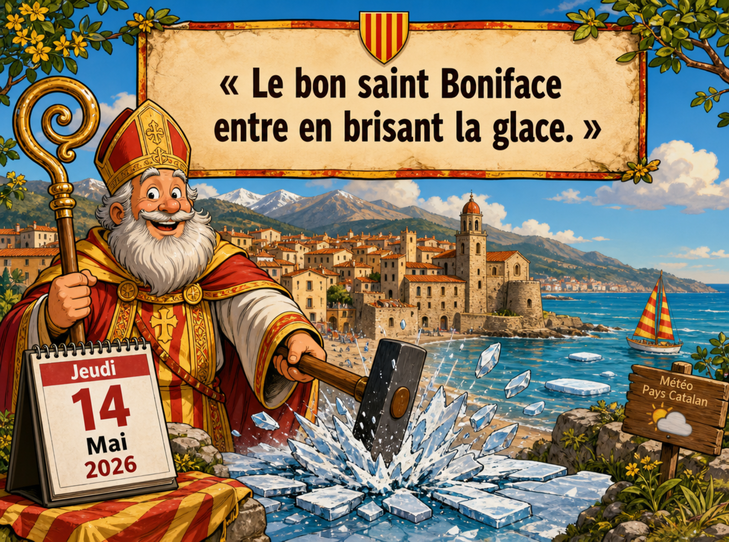 Dicton du jeudi 14 mai — Saint Boniface « brise la glace » !