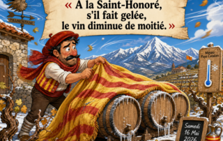« À la Saint-Honoré, s'il fait gelée, le vin diminue de moitié. »