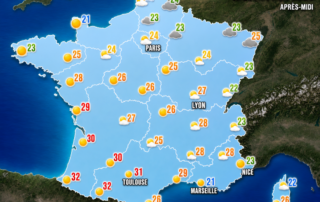 Ce jeudi 21 mai 2026, le soleil domine largement. L'air chaud envahit le sud et l'ouest avec des pointes à 33°C. Quelques nuages résistent au nord, mais l'été s'invite déjà partout avant l'heure.
