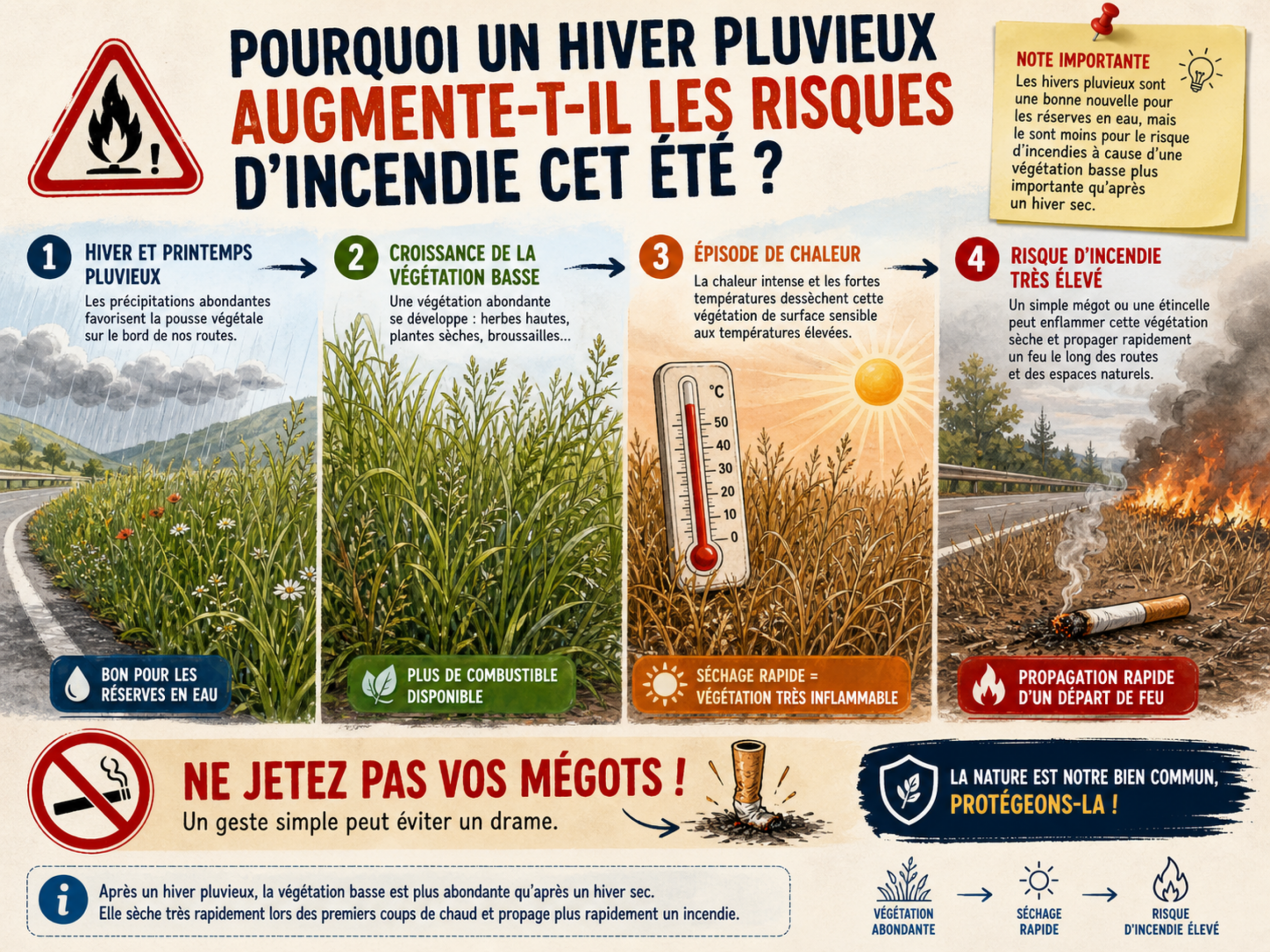 Risque incendie dans les Pyrénées-Orientales