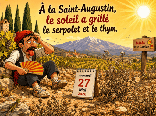« À la Saint-Augustin, le soleil a grillé le serpolet et le thym. »
