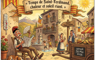 « Temps de Saint-Ferdinand, chaleur et soleil riant. »