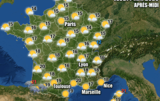 Ce jeudi 7 mai 2026 offre un ciel plus clément. Le sud s'éclaire, mais les montagnes gardent un risque d'averses. La douceur s'installe pour le week-end, avant le retour brutal de la pluie dimanche.