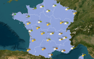 Le nord garde un ciel gris ce dimanche 7 juin 2026. Le sud profite du soleil avec 31°C vers la Méditerranée.
