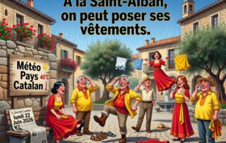 « À la Saint-Alban, on peut poser ses vêtements. »