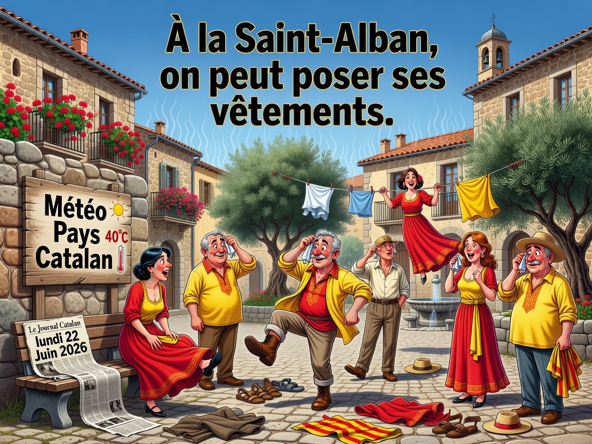 « À la Saint-Alban, on peut poser ses vêtements. »