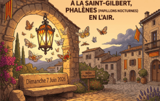 « À la Saint-Gilbert, phalènes (papillons nocturnes) en l'air. »