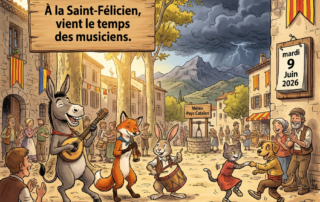« À la Saint-Félicien, vient le temps des musiciens. »