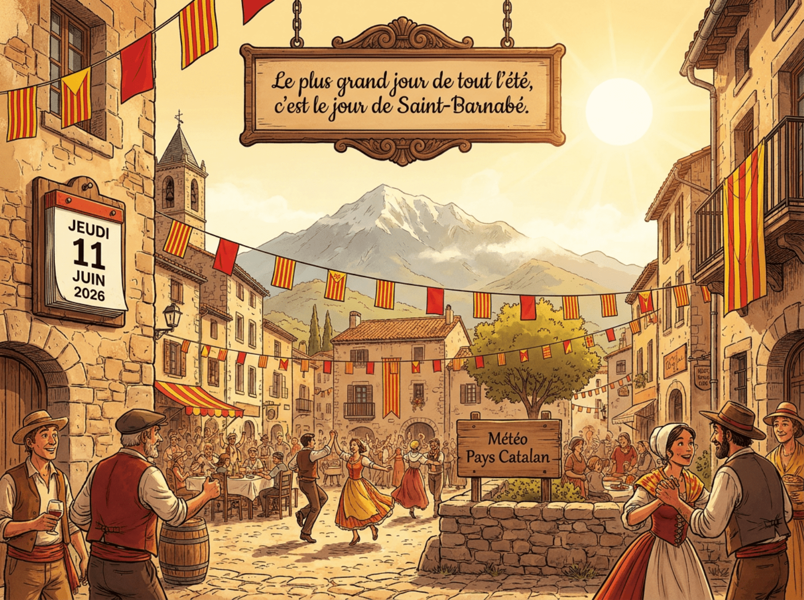 « Le plus grand jour de tout l'été, c'est le jour de Saint-Barnabé. »