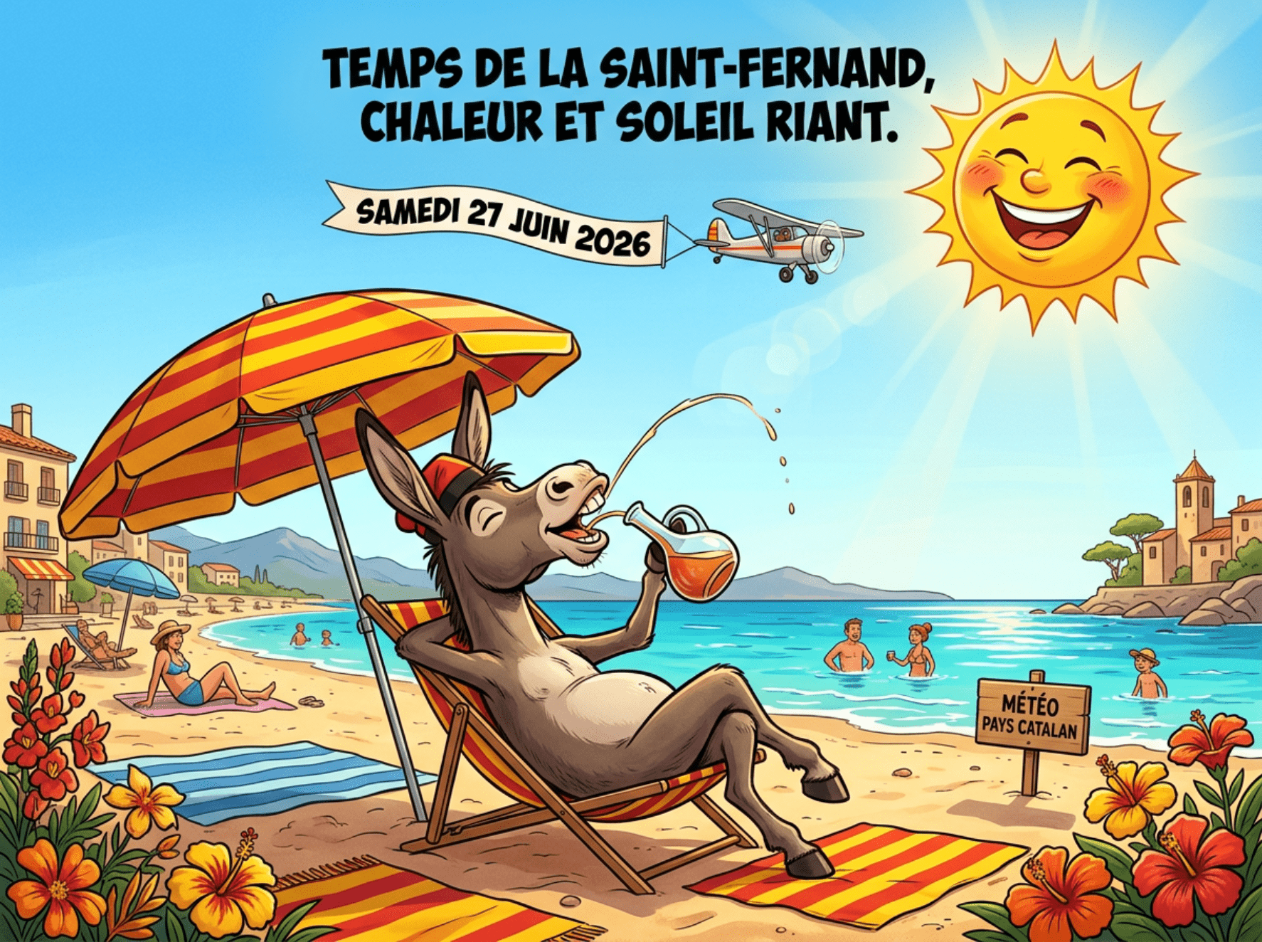 « Temps de la Saint-Fernand, chaleur et soleil riant. »