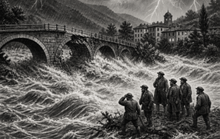 9–10 juin 1885 : nuit de crue sur le Tech