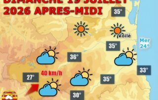 Météo du jour : chaleur