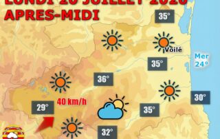 Ce lundi, le soleil domine