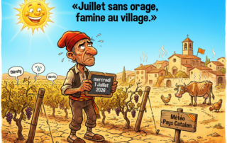 Juillet sans orage, famine au village.
