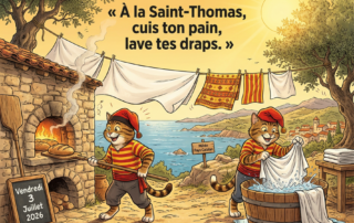 « À la Saint-Thomas, cuis ton pain, lave tes draps. »