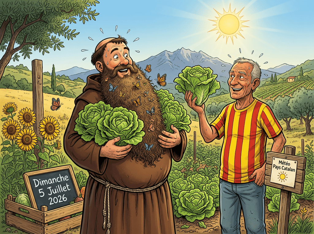 Qui sème sa salade à Saint-Antoine, en a comme la barbe d'un moine