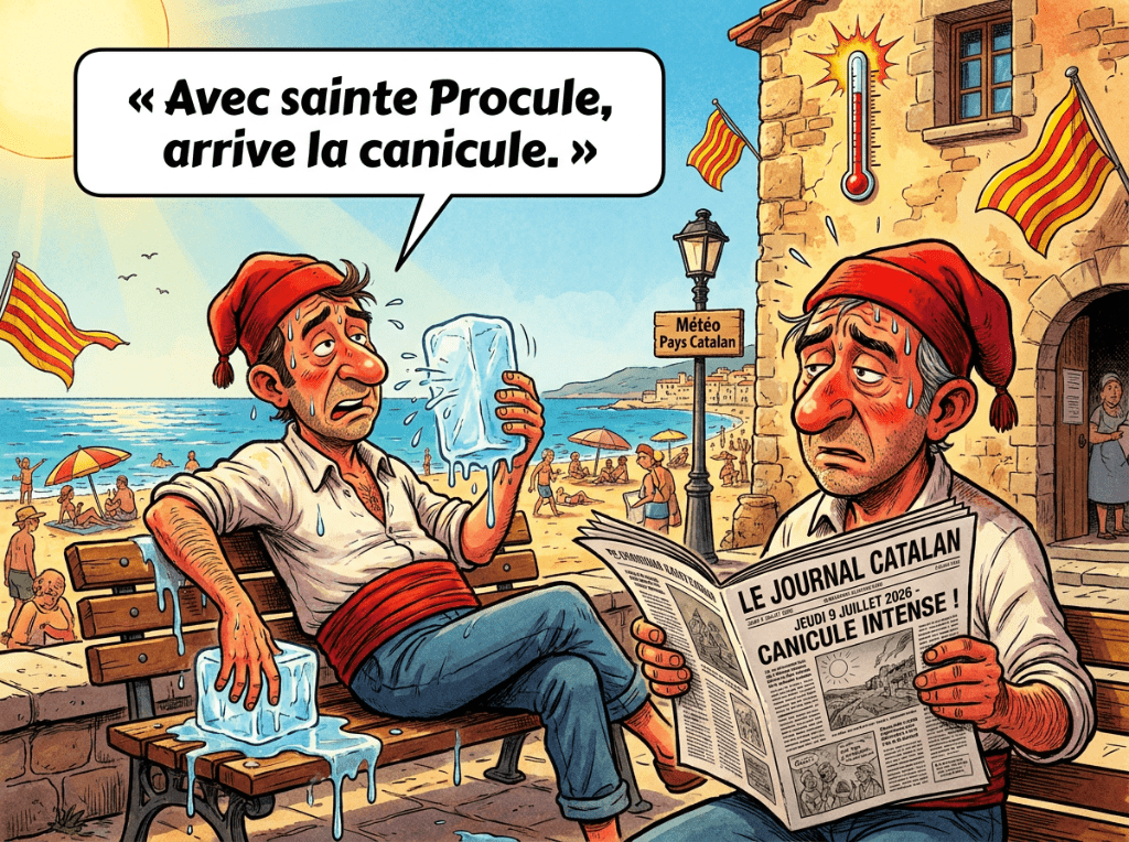 « Avec sainte Procule, arrive la canicule. »