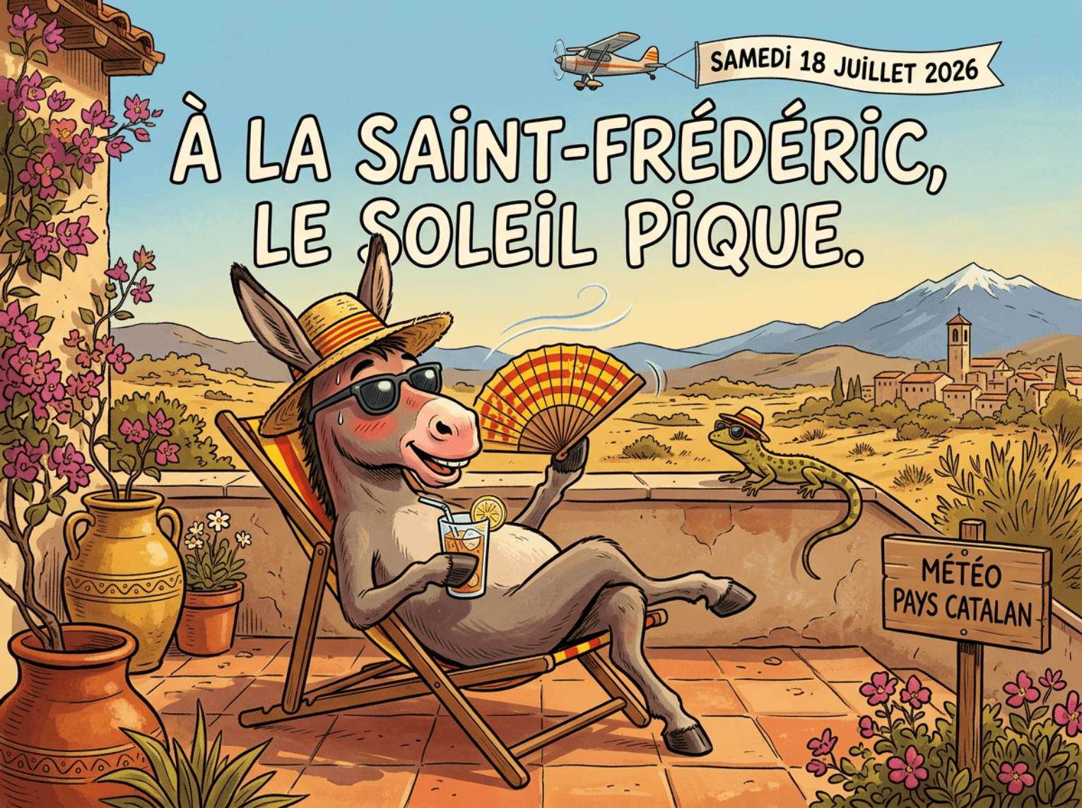 « À la Saint-Frédéric, le soleil pique. »
