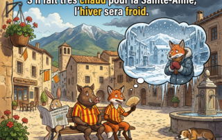 « S'il fait très chaud pour la Sainte-Anne, l'hiver sera froid. »