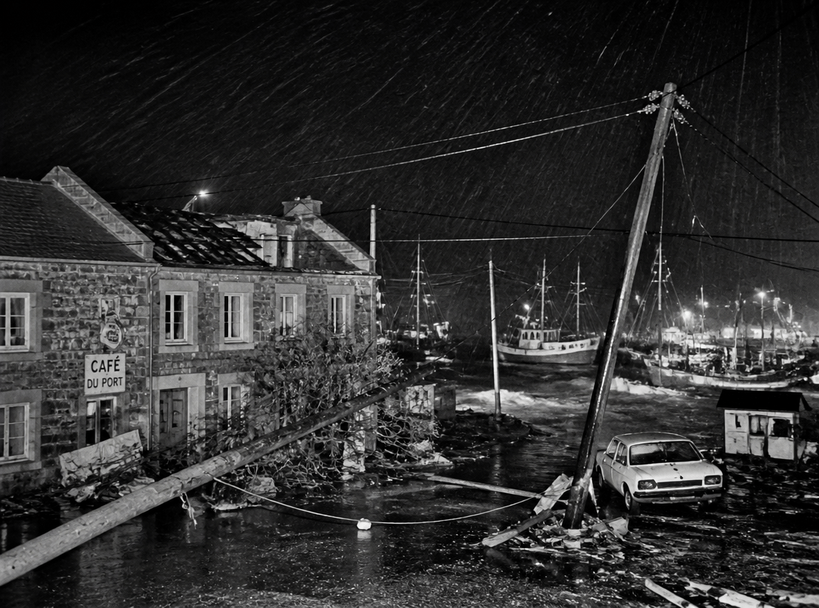 15‑16 octobre 1987 : la nuit où le vent a couché la Bretagne et le Cotentin
