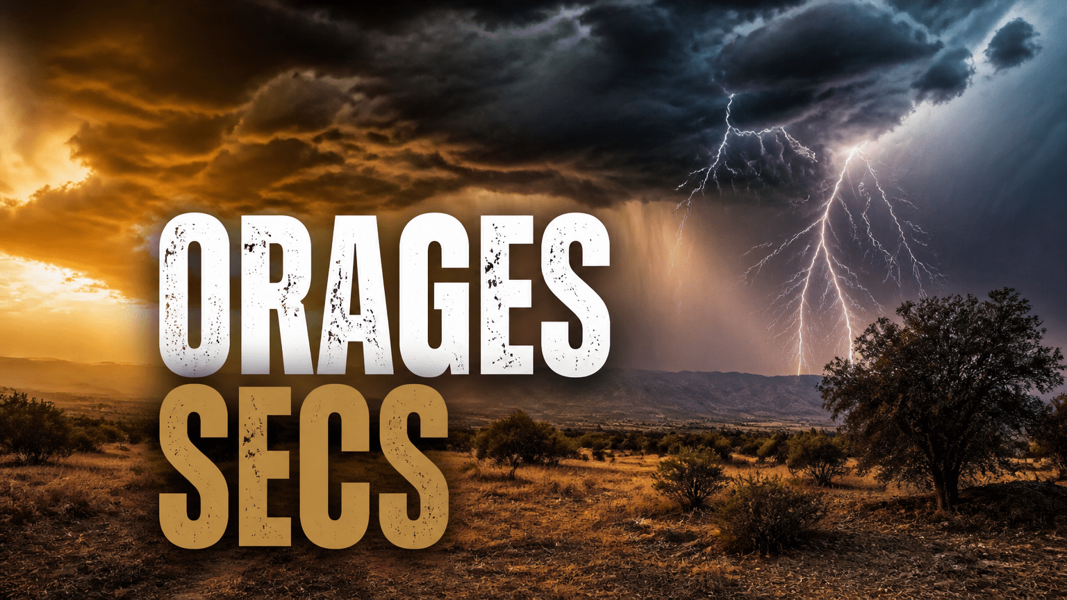 Orages secs