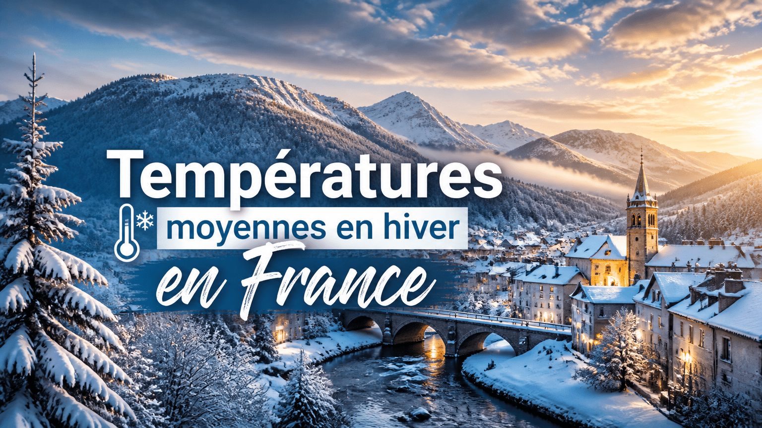Températures moyennes en hiver