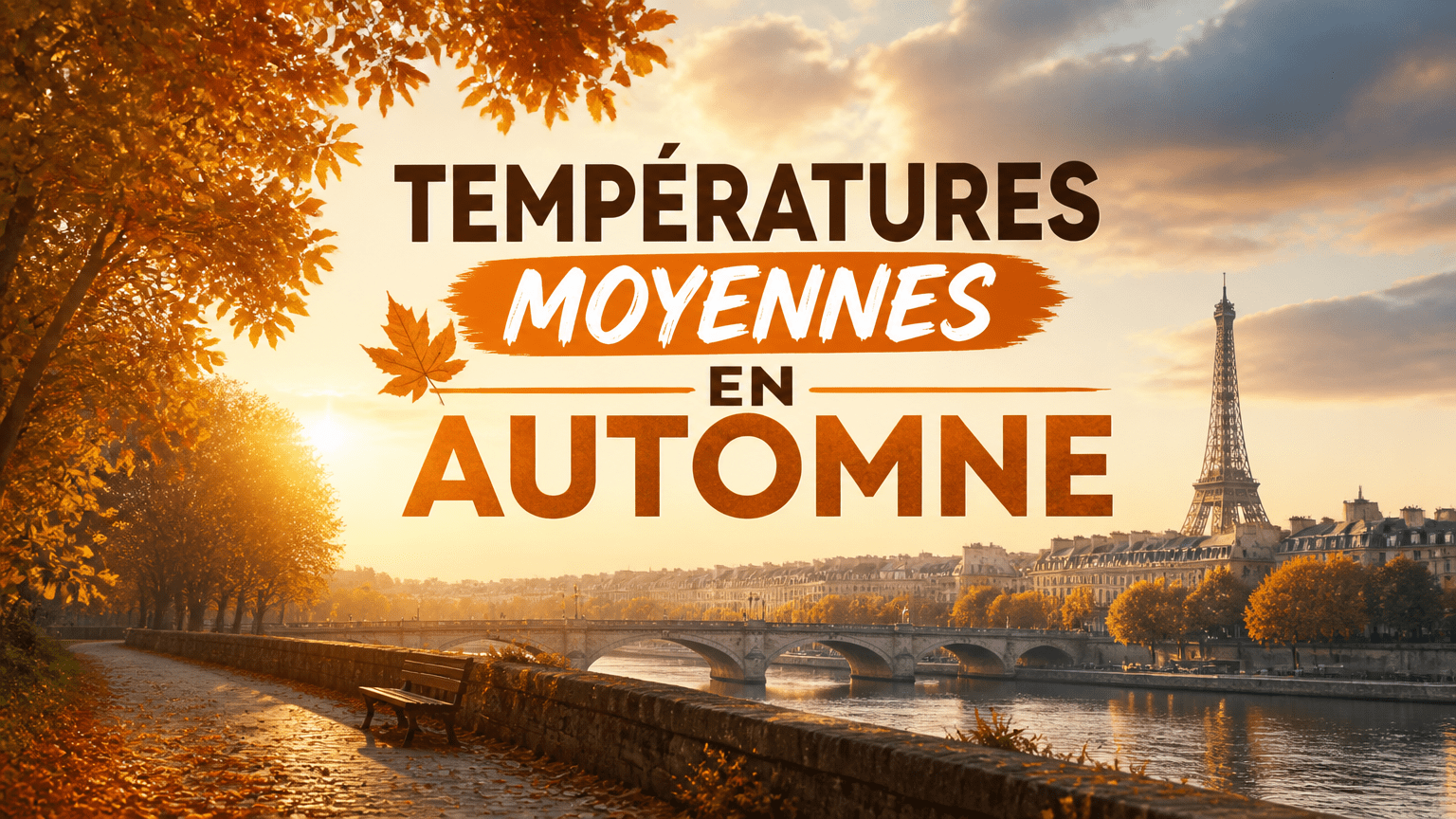 Températures moyennes en Automne