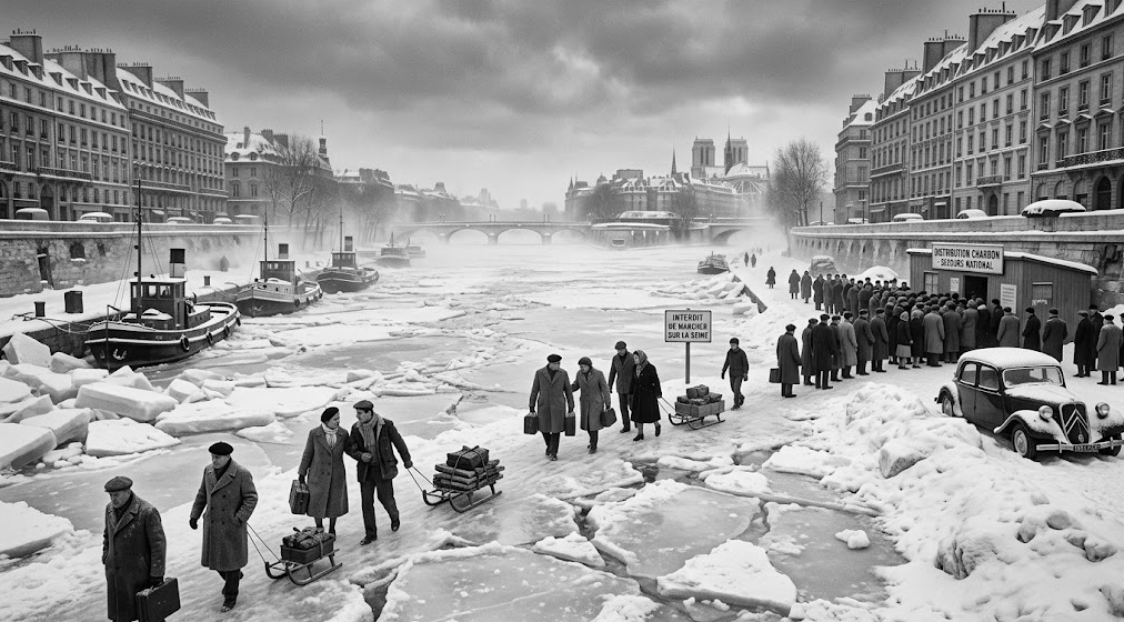 Hiver 1962-1963 France