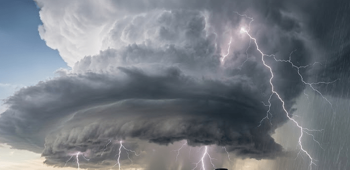 Orages violents et changement climatique