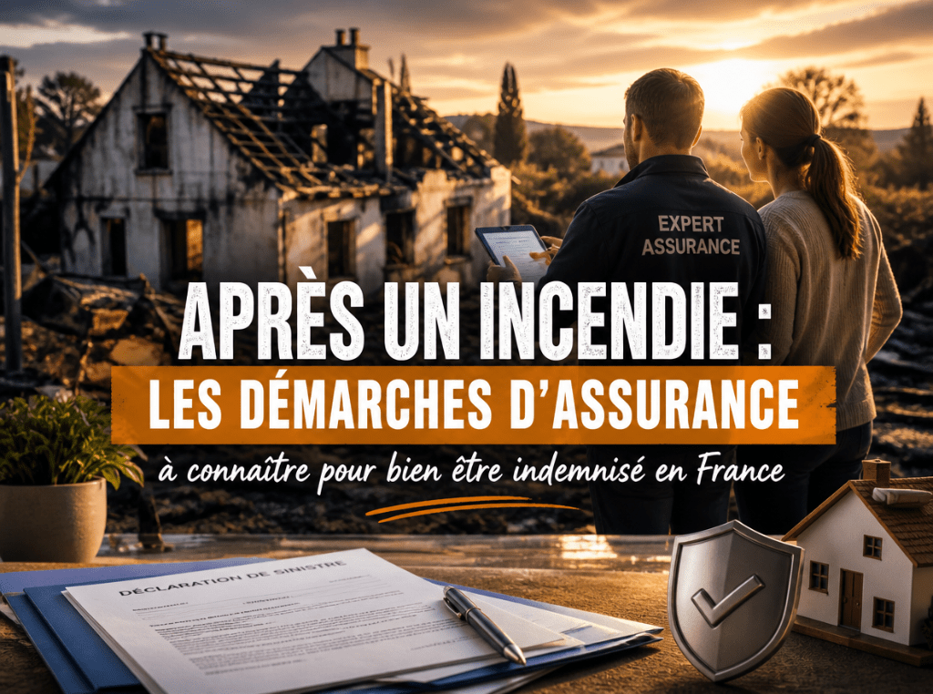 Après un incendie : les démarches d'assurance à connaître pour bien être indemnisé