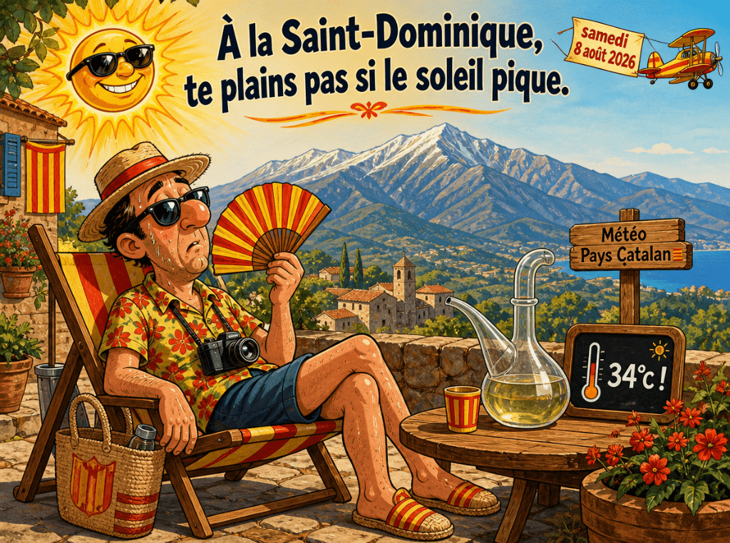 « À la Saint-Dominique, te plains pas si le soleil pique. »