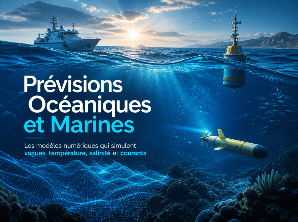 Modèles de Vagues et d'Océan — WAM, WAVEWATCH III, NEMO, SWAN : prévoir l'état de la mer et les courants