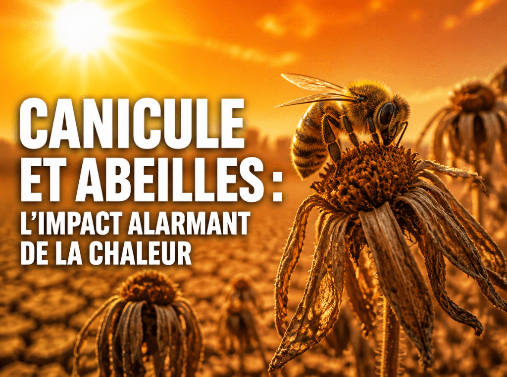 Canicule et abeilles : Impact, survie et chute de la production de miel