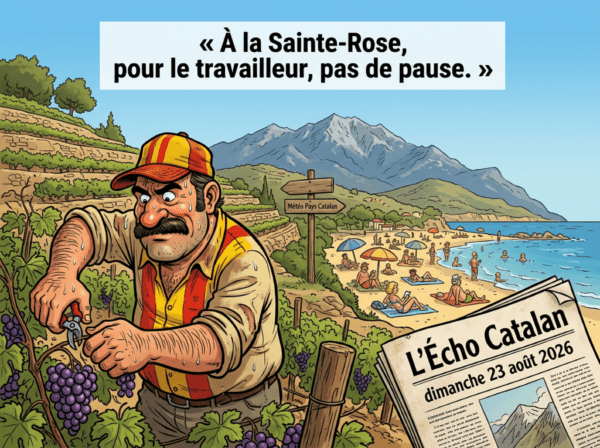 « À la Sainte-Rose, pour le travailleur, pas de pause. »
