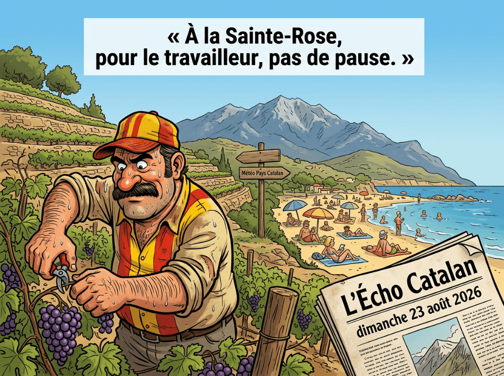 « À la Sainte-Rose, pour le travailleur, pas de pause. »