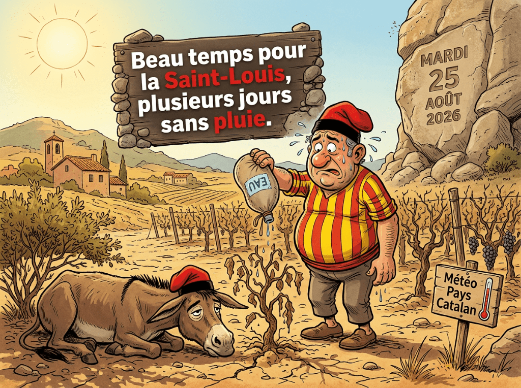 « Beau temps pour la Saint-Louis, plusieurs jours sans pluie. »