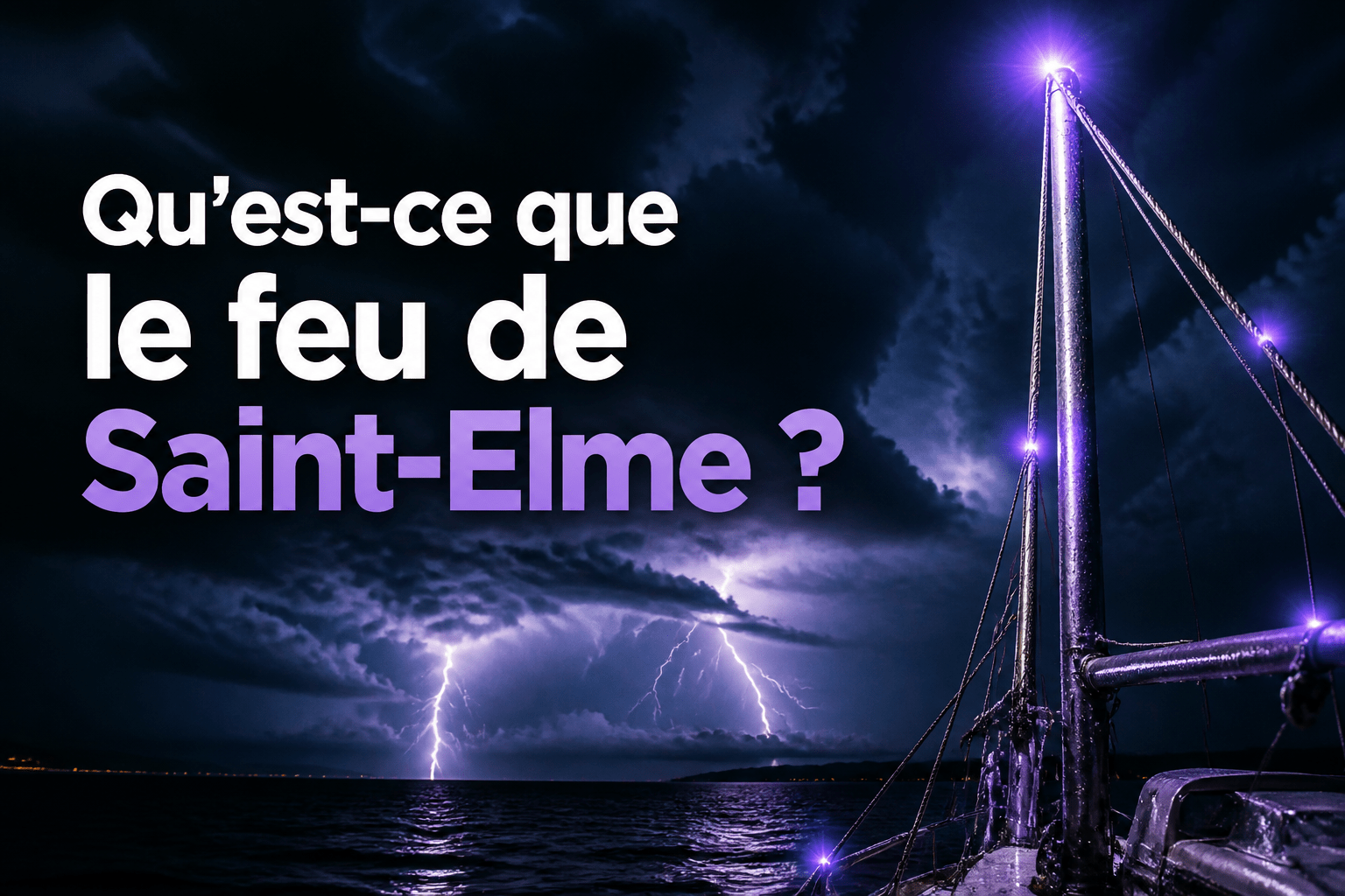 Le feu de Saint-Elme
