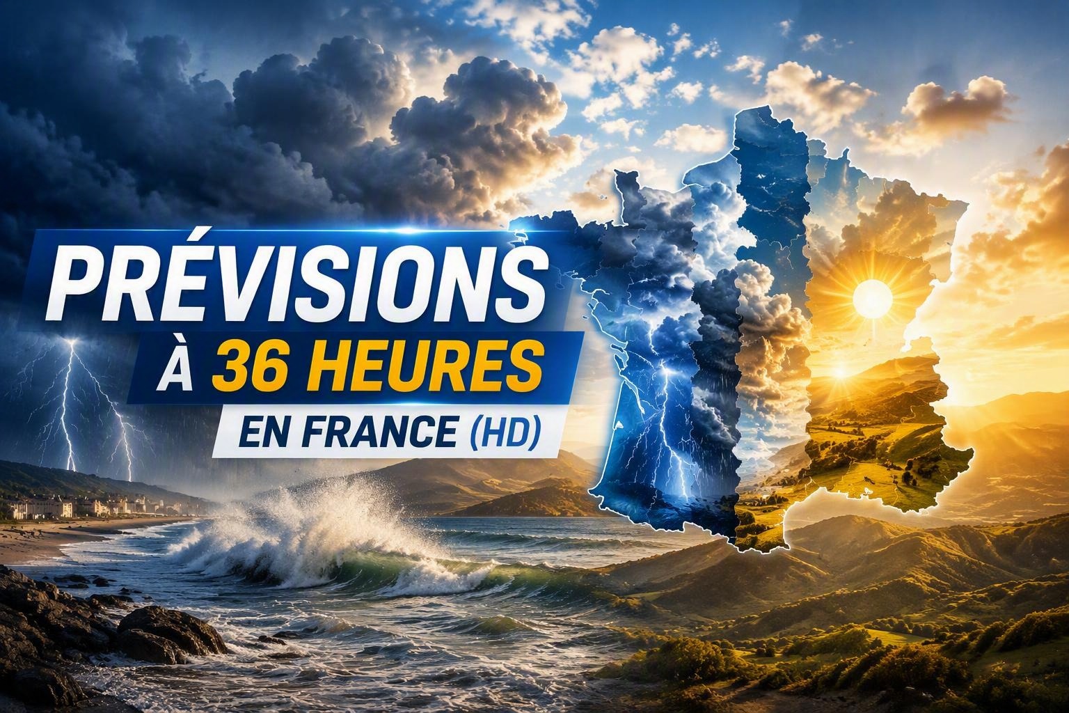À 36 heures, les prévisions météo atteignent leur meilleur niveau de fiabilité. Découvrez comment les lire, les interpréter et les utiliser concrètement pour planifier vos activités, déplacements ou travaux en extérieur partout en France.