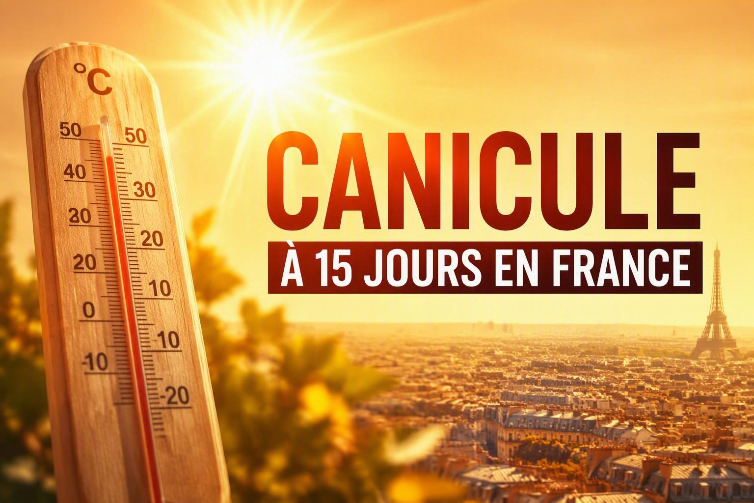 Vague de chaleur annoncée : comment se préparer quand l'alerte est encore loin