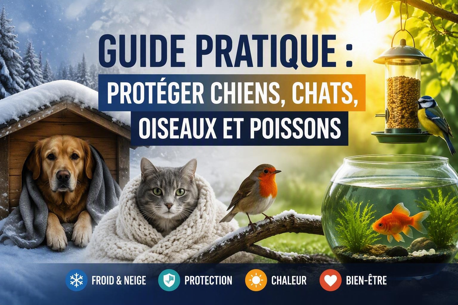 Climat, Animaux et Saisons — Comprendre, observer et agir face au froid, à la neige et aux canicules