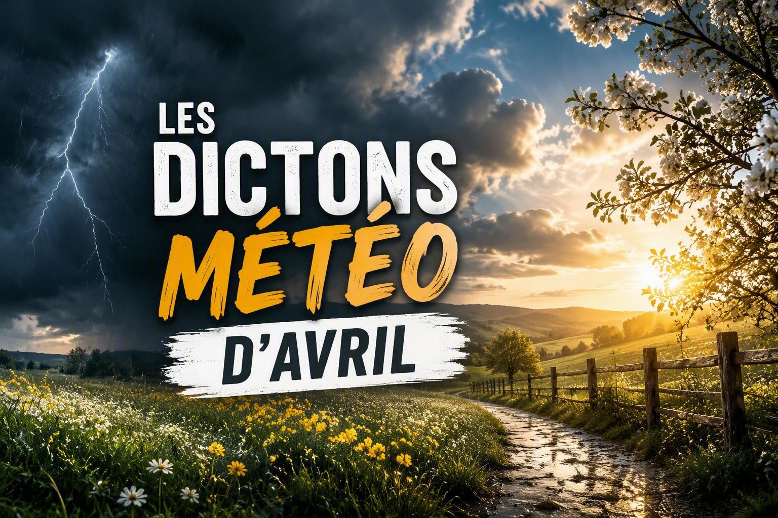 Gelées printanières, averses et bourgeons... Découvrez la signification des proverbes et dictons météorologiques de chaque jour du mois d'avril.