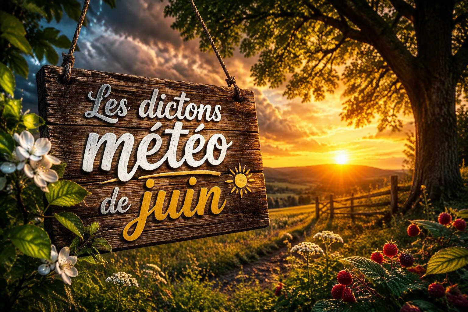 Le temps des foins et des moissons : proverbes et dictons météorologiques de juin