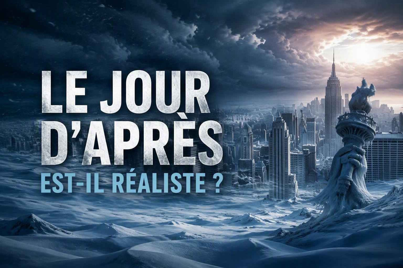 Le Jour d'Après est-il réaliste ? Le décryptage scientifique du film catastrophe