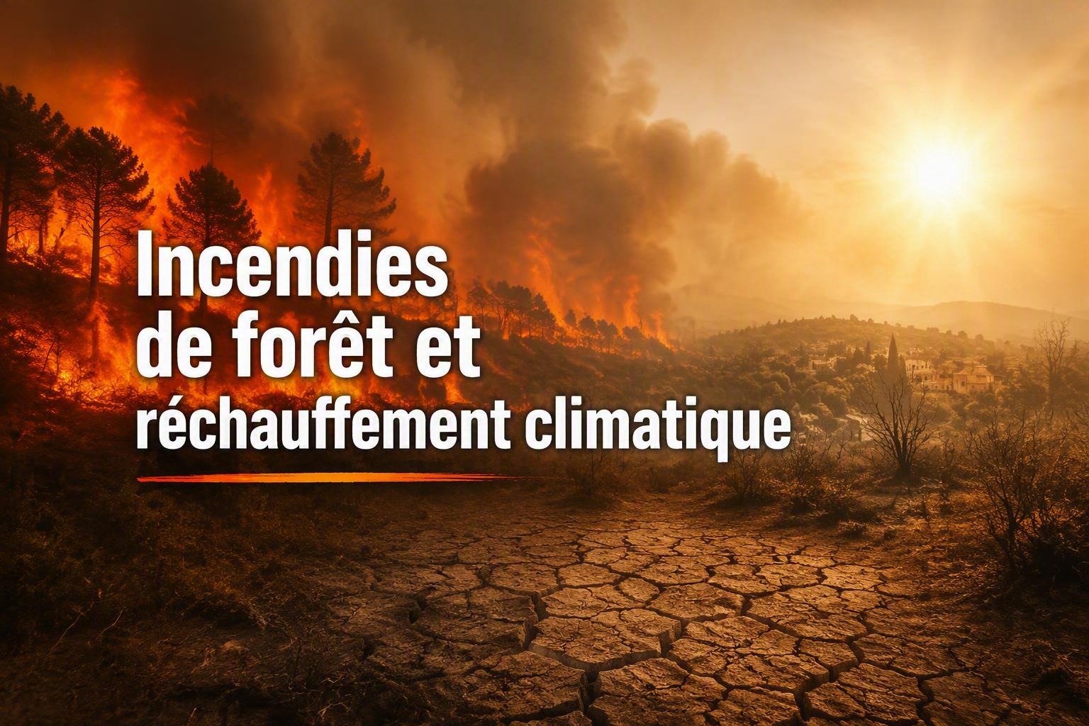 Incendies et climat : comprendre l'impact du réchauffement