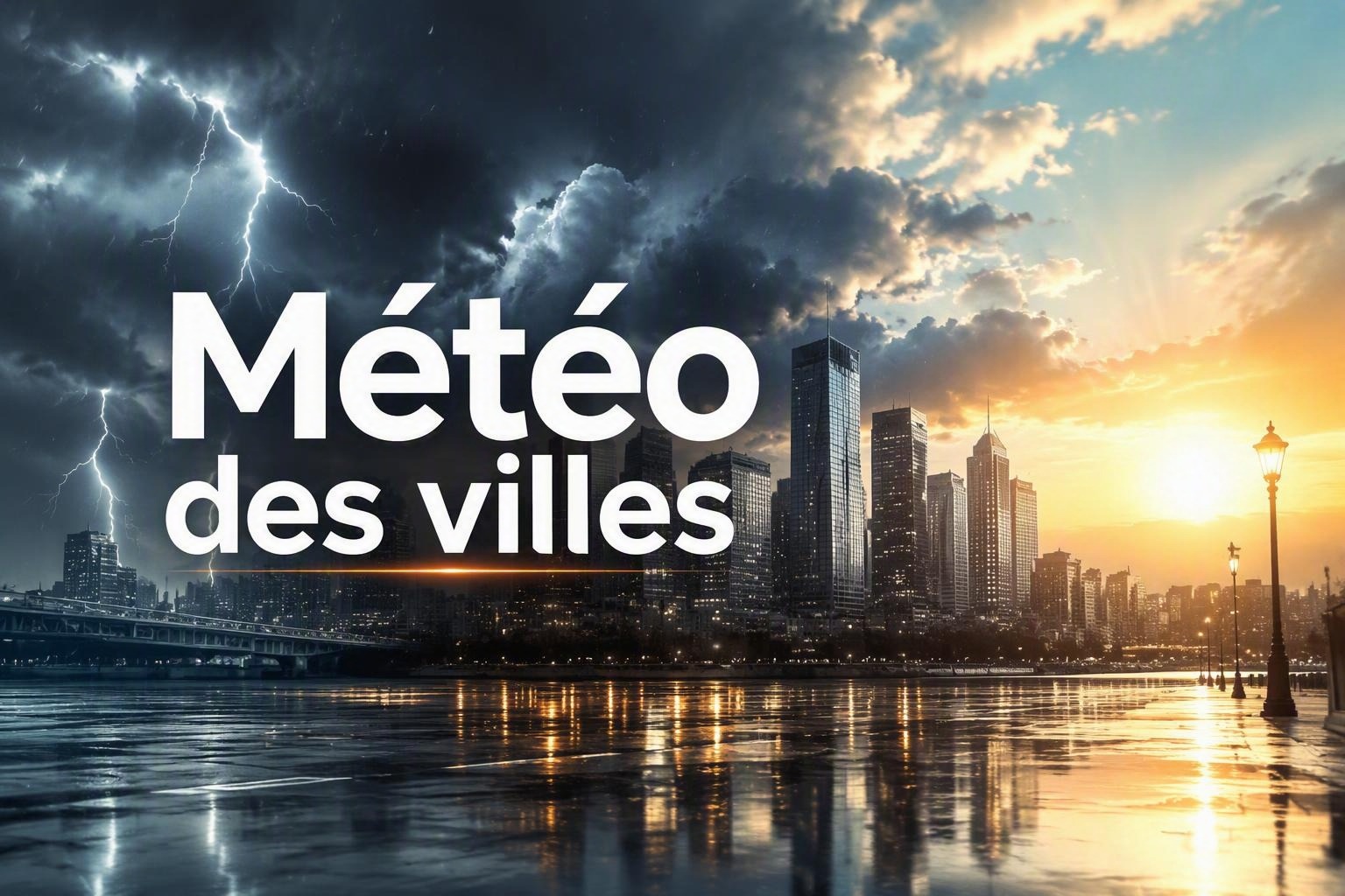 Météo des villes