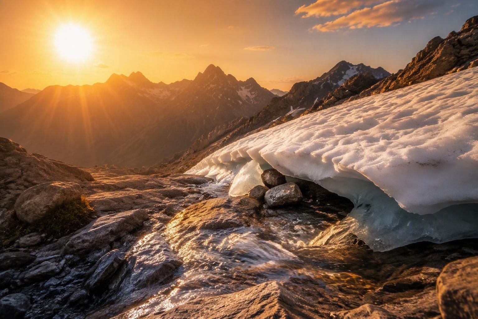 canicule en montagne