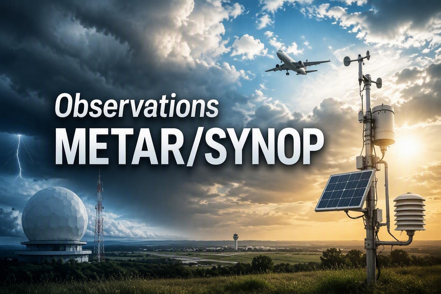 Cartes Météo en France – Observations METAR/SYNOP
