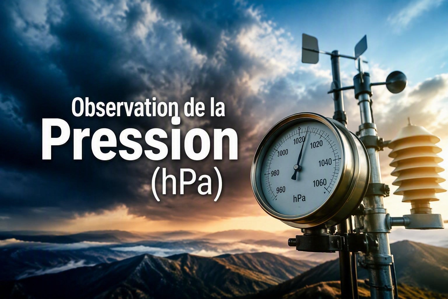 Observation de la Pression (hPa)